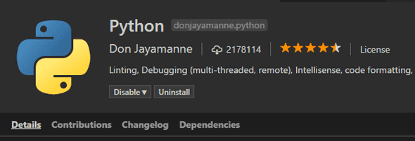 python